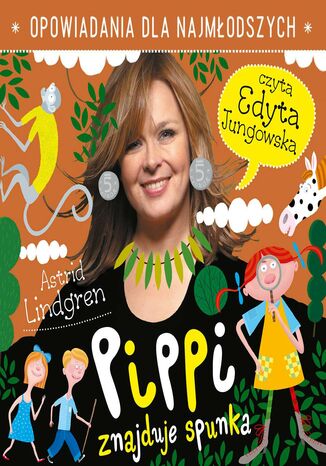 Pippi znajduje spunka Astrid Lindgren - okadka audiobooks CD