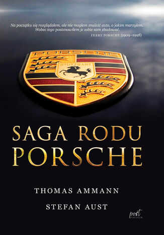 Saga rodu Porsche Thomas Ammann, Stefan Aust - okadka ebooka