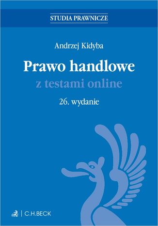Prawo handlowe z testami online Andrzej Kidyba - okadka ebooka
