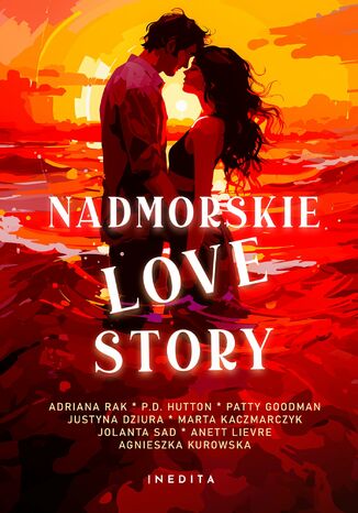 Nadmorskie love story Adriana Rak - okadka ebooka