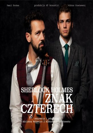 Sherlock Holmes i znak czterech Sir Arthur Conan Doyle - okadka ebooka