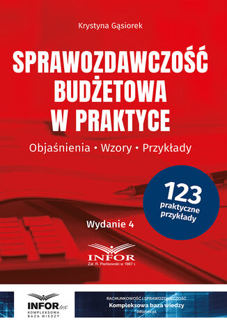 Sprawozdawczość budżetowa w praktyce.  Objaśnienia, Wzory, Przykłady