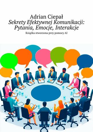 Sekrety Efektywnej Komunikacji: Pytania, Emocje, Interakcje Adrian Ciepa - okadka ebooka