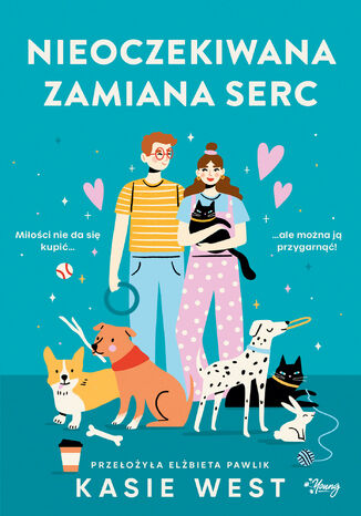 Nieoczekiwana zamiana serc Kasie West - okadka audiobooks CD