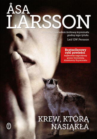 Krew, ktr nasika AAsa Larsson - okadka audiobooka MP3