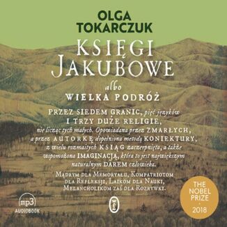 Księgi Jakubowe Olga Tokarczuk - okładka audiobooka MP3