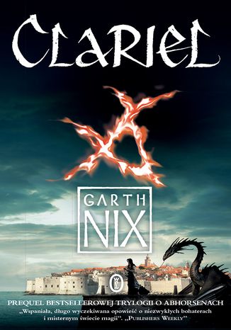 Clariel Garth Nix - okadka audiobooks CD