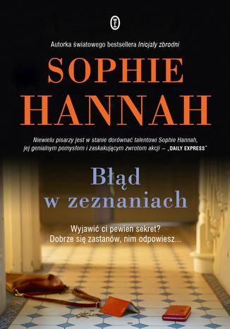 Bd w zeznaniach Sophie Hannah - okadka ebooka