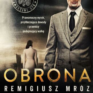 Okładka: Obrona. Joanna Chyłka. Tom 18