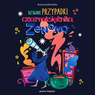 Dziwne przypadki czarnoksinika Zenona Anna Lewkowska - okadka audiobooks CD