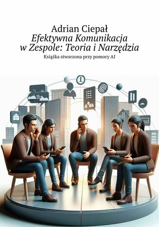 Efektywna Komunikacja wZespole: Teoria iNarzdzia Adrian Ciepa - okadka ebooka