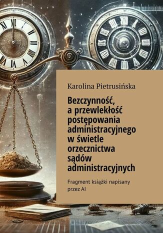 Bezczynno, aprzewleko postpowania administracyjnego wwietle orzecznictwa sdw administracyjnych Karolina Pietrusiska - okadka audiobooks CD