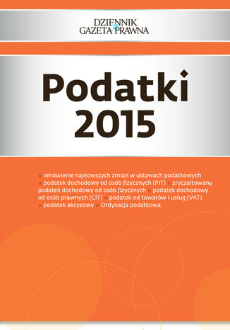 Podatki 2015 Tomasz Krywan - okładka książki