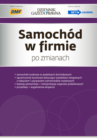 Okładka książki/ebooka Samochód w firmie po zmianach