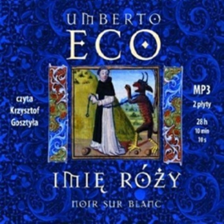 Imię róży Umberto Eco - okładka audiobooka MP3