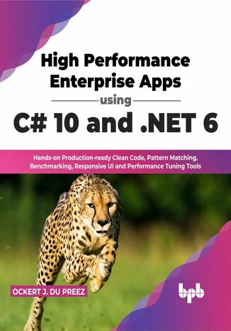 Okładka: High Performance Enterprise Apps using C# 10 and .NET 6