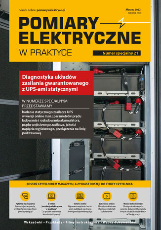 Pomiary elektryczne w praktyce, 21 numer specjalny