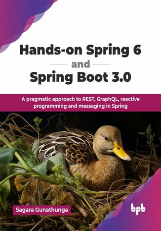 Okładka: Hands-on Spring 6 and Spring Boot 3.0