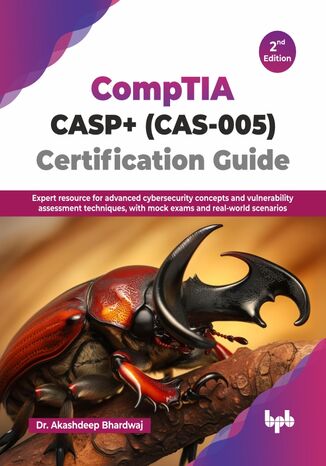 Okładka: CompTIA CASP+ (CAS-005) Certification Guide - 2nd Edition