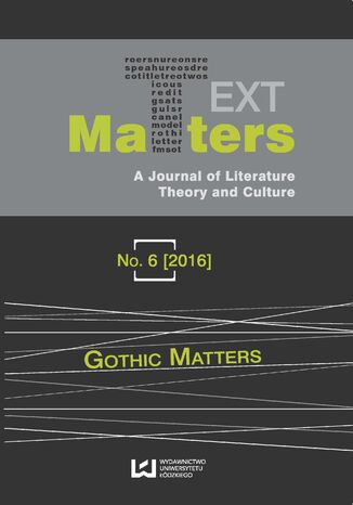 Text Matters: A Journal of Literature, Theory and Culture, No. 6 (2016)