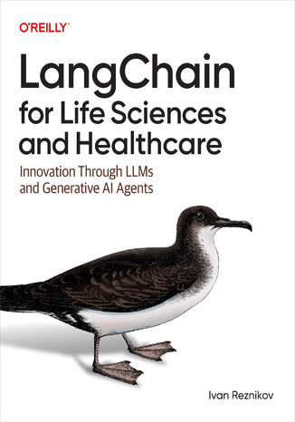 Okładka: LangChain for Life Sciences and Healthcare. Innovation Through LLMs and Generative AI Agents