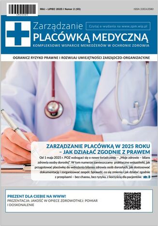 Zarządzanie Placówką Medyczną &#8211; numer specjalny 65