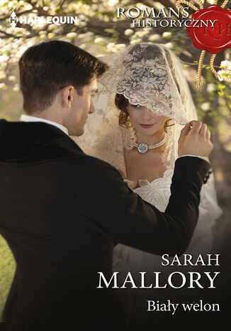 Biały welon Sarah Mallory Biały welon Sarah Mallory
