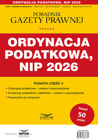 Ordynacja podatkowa, NIP 2026