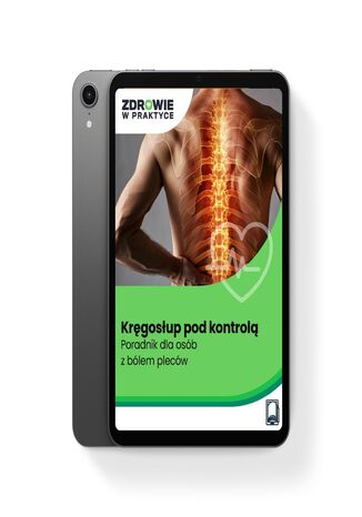 Kręgosłup pod kontrolą. Poradnik dla osób z bólem pleców