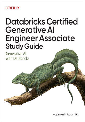 Okładka: Databricks Certified Generative AI Engineer Associate Study Guide. Generative AI with Databricks
