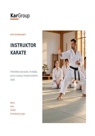 Instruktor Karate