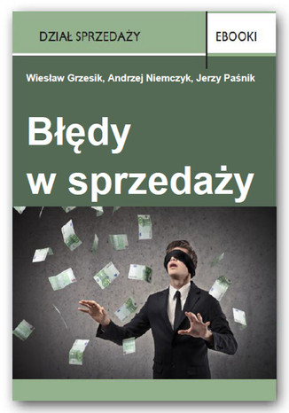 Okładka książki/ebooka Błędy w sprzedaży