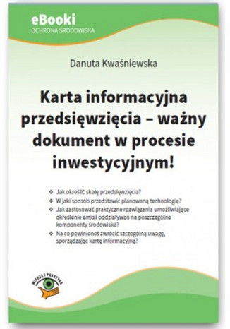 Karta Informacyjna Przedsięwzięcia - Ważny Dokument W Procesie ...