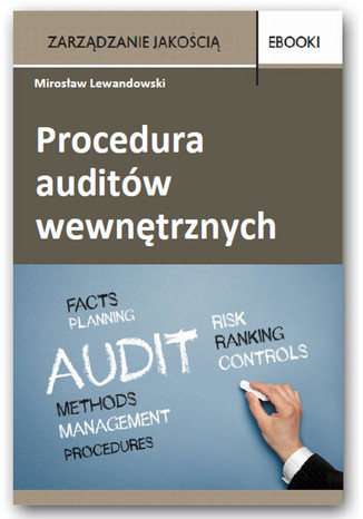 Okładka książki/ebooka Procedura auditów wewnętrznych