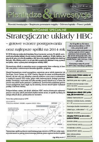 Strategiczne ukady HBC - gotowe wzorce postpowania oraz najlepsze spki na 2014 rok Micha Pietrzyca - okadka audiobooks CD