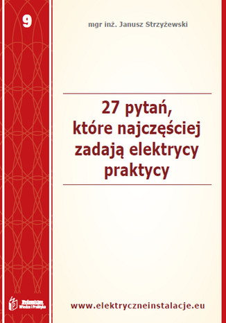 Okładka: 27 pytań, które najczęściej zadają elektrycy praktycy