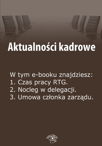 Aktualnoci kadrowe, wydanie czerwiec 2014 r Szymon Sokolnik - okadka ebooka