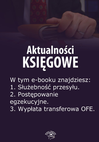 Aktualnoci ksigowe, wydanie lipiec 2014 r Zbigniew Biskupski - okadka ksiki
