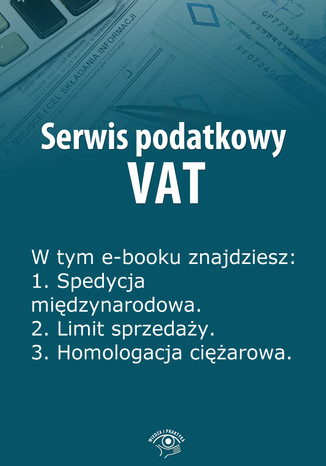 Serwis podatkowy VAT, wydanie sierpie 2014 r Rafa Kuciski - okadka audiobooks CD