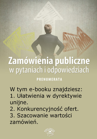 Zamwienia publiczne w pytaniach i odpowiedziach, wydanie kwiecie 2014 r Justyna Rek-Pawowska - okadka audiobooka MP3