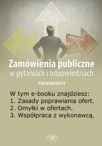 Zamwienia publiczne w pytaniach i odpowiedziach, wydanie lipiec 2014 r Justyna Rek-Pawowska - okadka audiobooka MP3