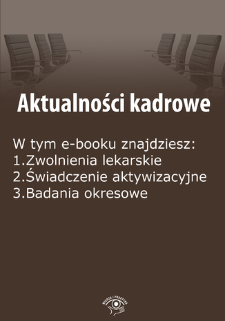 Aktualnoci kadrowe, wydanie padziernik 2014 r Szymon Sokolik - okadka ebooka