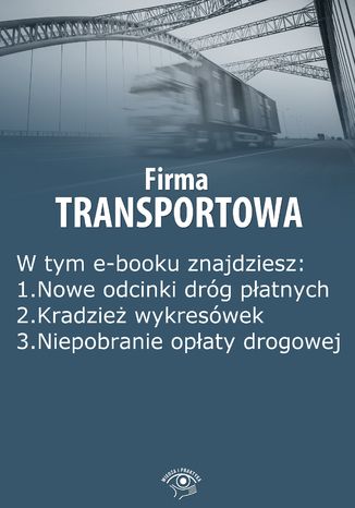 Firma transportowa, wydanie sierpie 2014 r Izabela Kunowska - okadka ebooka