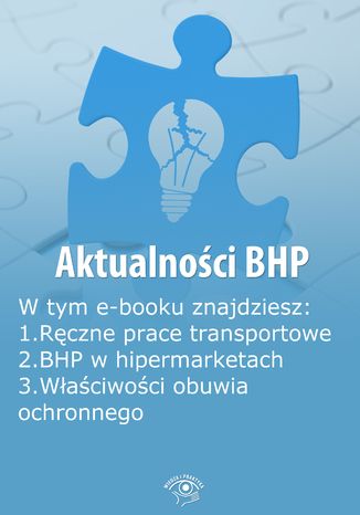Aktualnoci BHP, wydanie sierpie 2014 r Praca zbiorowa - okadka ebooka
