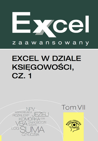 Okładka: Excel w dziale księgowości, cz. 1