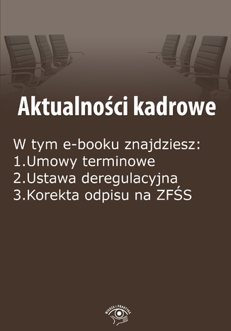Aktualnoci kadrowe, wydanie grudzie 2014 r Szymon Sokolik - okadka ebooka