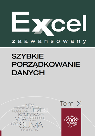 Okładka: Szybkie porządkowanie danych w Excelu