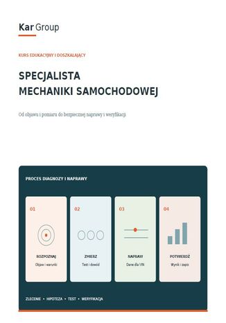 Specjalista mechaniki samochodowej – bezpłatny ebook KAR-GROUP