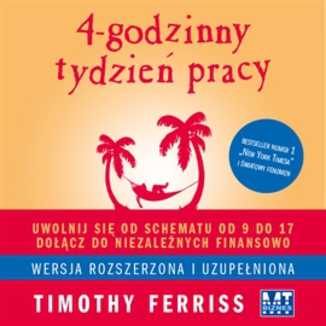 4-godzinny tydzień pracy Timothy Ferriss - okładka audiobooka MP3