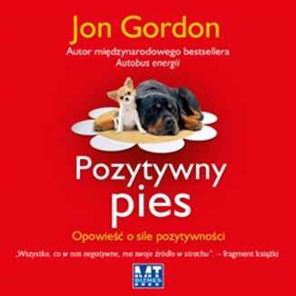 Pozytywny pies Jon Gordon - okładka audiobooka MP3